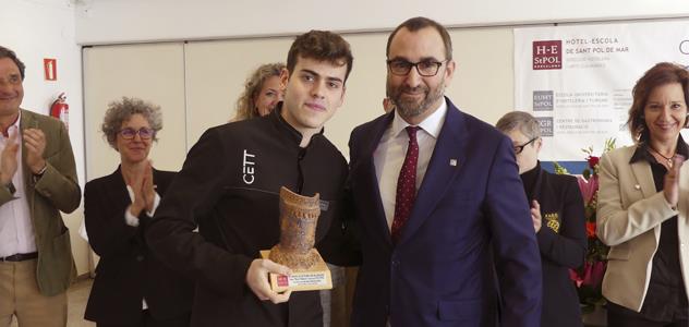L'alumne Alex Galián guanya el 36è Concurs de Cocteleria Jove de Catalunya!